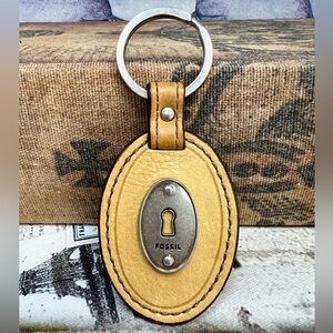 Fossil Leather Keyring